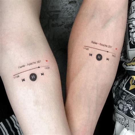 matching gothic tattoos|55 Unique Couples Tattoos and Ideas To Mark Your Relationship.